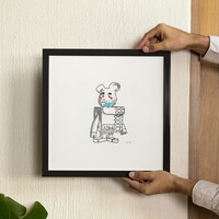  Drawing by Judas Arrieta "Honoring S.F.B.B SAMPLE" - Thumbnail 2