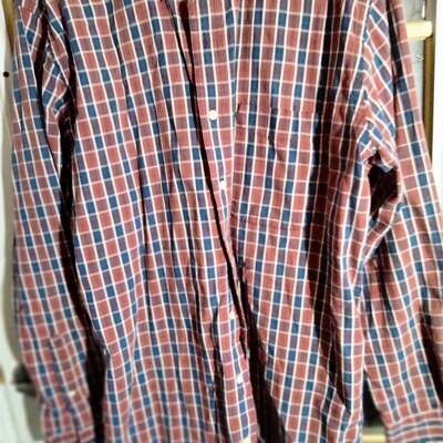Hunter club size l/g checked shirt