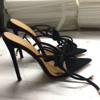Sandals ankle strap stiletto heel boots  - Thumbnail 4