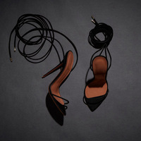 Sandals ankle strap stiletto heel boots  - Thumbnail 3