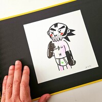  Drawing by Judas Arrieta "Honoring COMPANION" - Thumbnail 4