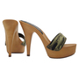 CAMOUFLAGE CLOGS HEEL 13 cm. -k9301 camouflage-2