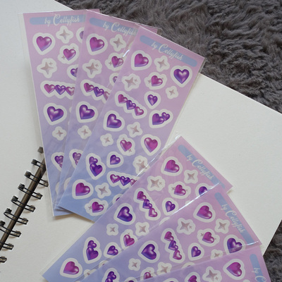 Deco Sticker - Hearts