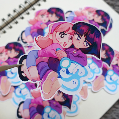 College ghost hunter sticker