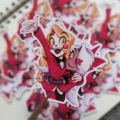 Hazbin Hotel - Stickers