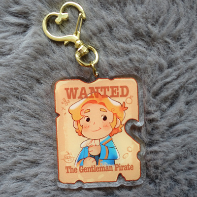 Ofmd - treasure map acrylic charm