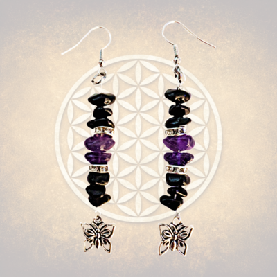 Butterfly elegance earrings