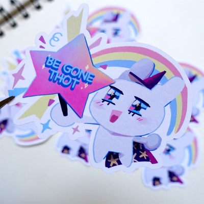 Little wizard stickers