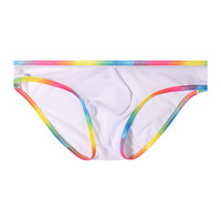 Wholesale multi-color 6PK Men's sexy underwear mesh gauze sheer quick-dry briefs underpants 4039SJ - Thumbnail 7