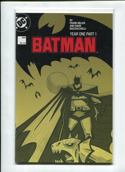 Bat man Comic Book Sketch Cover