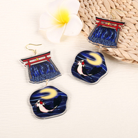 Animal earrings - Dragon Gate - Thumbnail 1