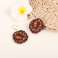 Animal earrings - Cinnahog - Hedgehog - Thumbnail 1