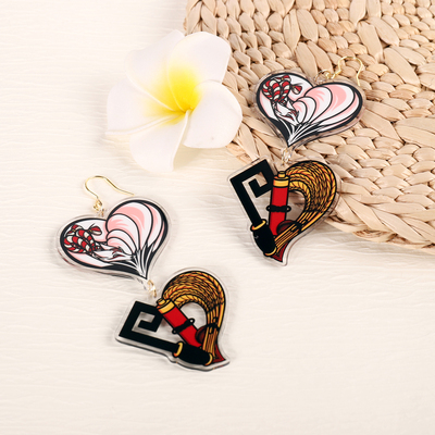 Animal earrings - Kitsune