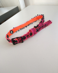 OOAK Safety Pin Collar - Thumbnail 4