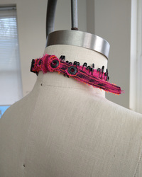 OOAK Safety Pin Collar - Thumbnail 6