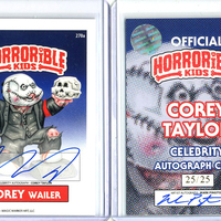 Horrorible Kids COREY TAYLOR (C) - CELEBRITY AUTO Card - Thumbnail 1