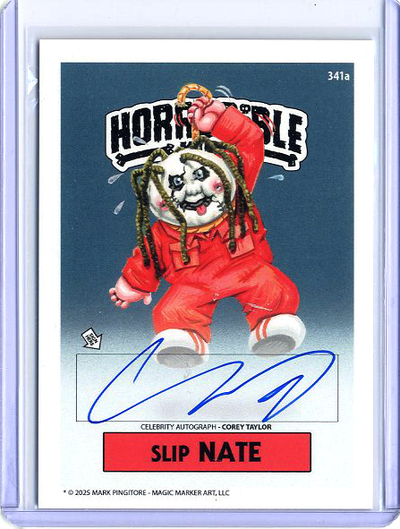 Horrorible Kids COREY TAYLOR (B) - CELEBRITY AUTO Card