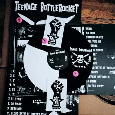 Teenage bottlerocket "total (branniversary edition)" lp  cccp 103-1