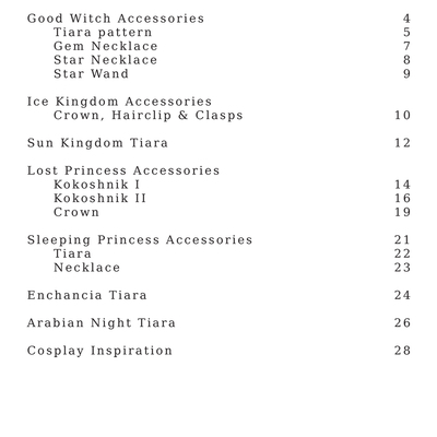 Crown jewels pattern collection pdf