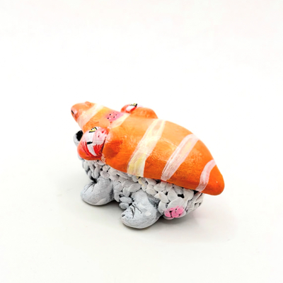 Salmon sushi monster
