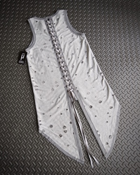 OOAK Dark Days Tank - Ghost - Thumbnail 1