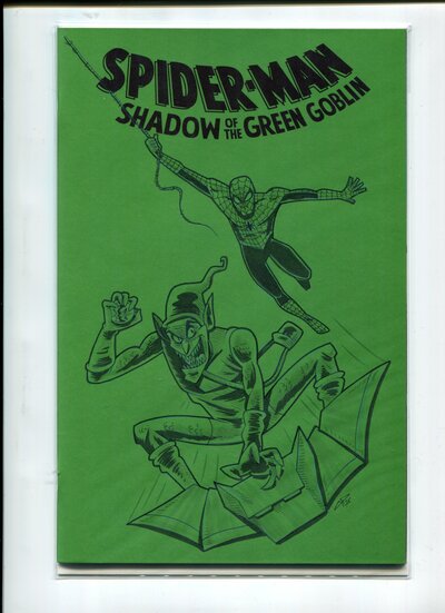 Spider Man Comic Book Sketch Cover