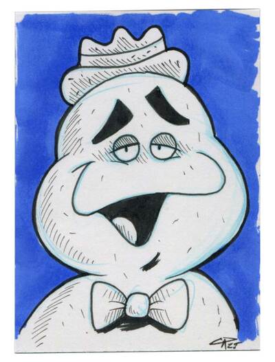 Boo Berry Sketch Card