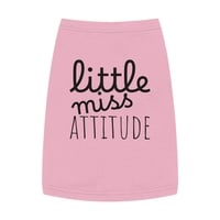 Little Miss Attitude Pet T-shirt  - Thumbnail 1