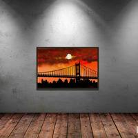 The Bridge 24" X 36" Art Print - Thumbnail 2