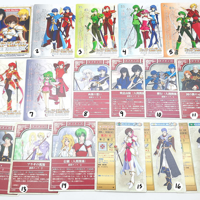 Fire emblem 2001 tcg cards