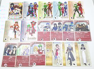 Fire Emblem 2001 TCG cards