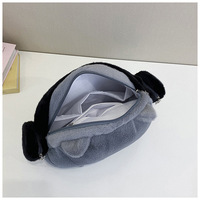 Cute Cat Face Plush Backpack - Thumbnail 9