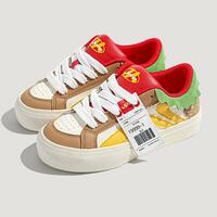 Trendy Fashion Hamburger Skater Shoes For Women - Thumbnail 7