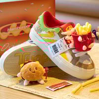 Trendy Fashion Hamburger Skater Shoes For Women - Thumbnail 4