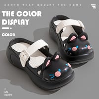 Cute Cat Clogs Slippers - Thumbnail 7