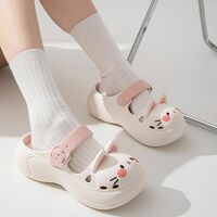 Cute Cat Clogs Slippers - Thumbnail 1