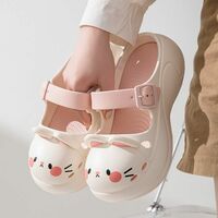 Cute Cat Clogs Slippers - Thumbnail 2