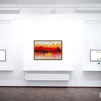 Blazing Sunset Art Print - 24" X 36" - Thumbnail 1