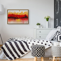 Blazing Sunset Art Print - 24" X 36" - Thumbnail 2