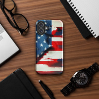 USA Flag Print MagSafe tough case for iPhone - Thumbnail 12