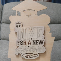 #318 Graduation Money Cake - Thumbnail 1