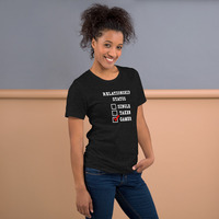 Gamer relationship t-shirt Unisex - Thumbnail 3