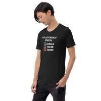 Gamer relationship t-shirt Unisex - Thumbnail 4