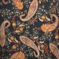 Black Paisley Ribbed For Her Pleasure  - Thumbnail 3