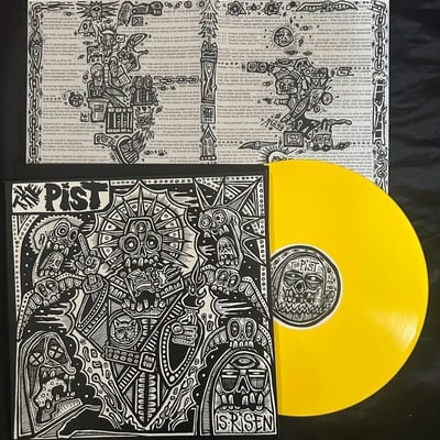 The pist - is risen (2nd press yellow)