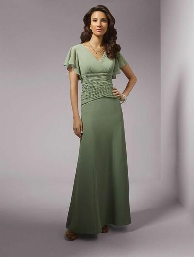 Elegant Sheath Green Mother of the Bride/Groom Dress Evening Formal Dress