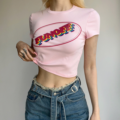 Funoff pink crop top