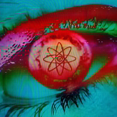 Nuclear vision - large giclée print 21" x 16" - remastered edition