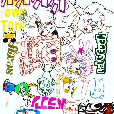 Painting by judas arrieta "sexy" - Thumbnail 3