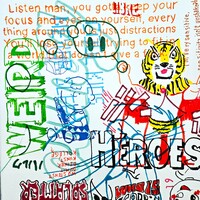 Drawing by Judas Arrieta "Weird Heroes" - Thumbnail 1